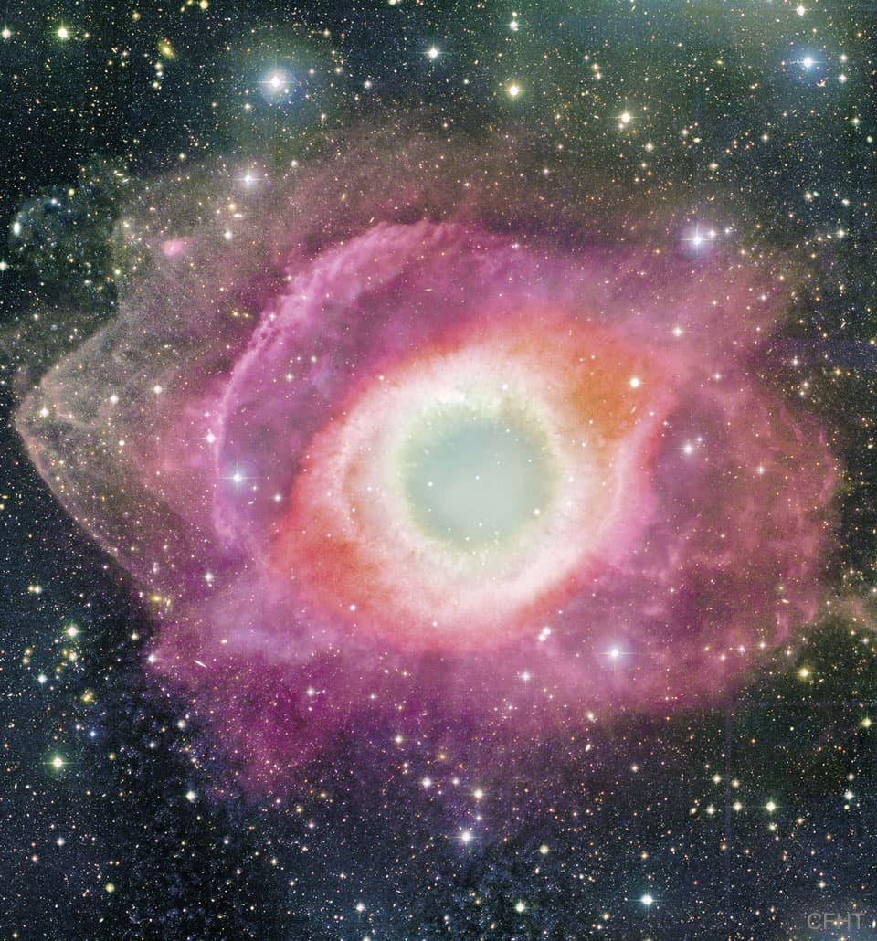APOD: The Helix Nebula from CFHT - May 7, 2023