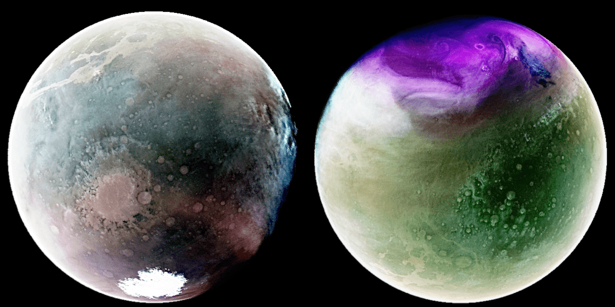APOD: MAVEN's Ultraviolet Mars - June 27, 2023