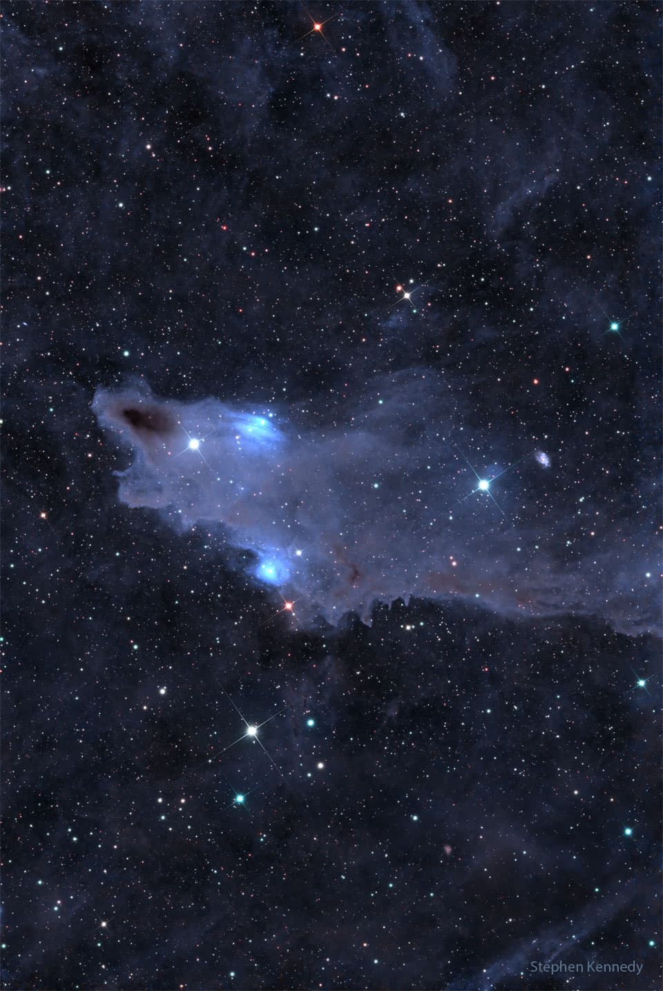 APOD: The Shark Nebula - June 14, 2023