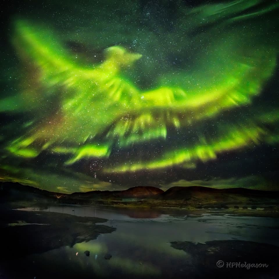 APOD: A Phoenix Aurora over Iceland - February 25, 2024