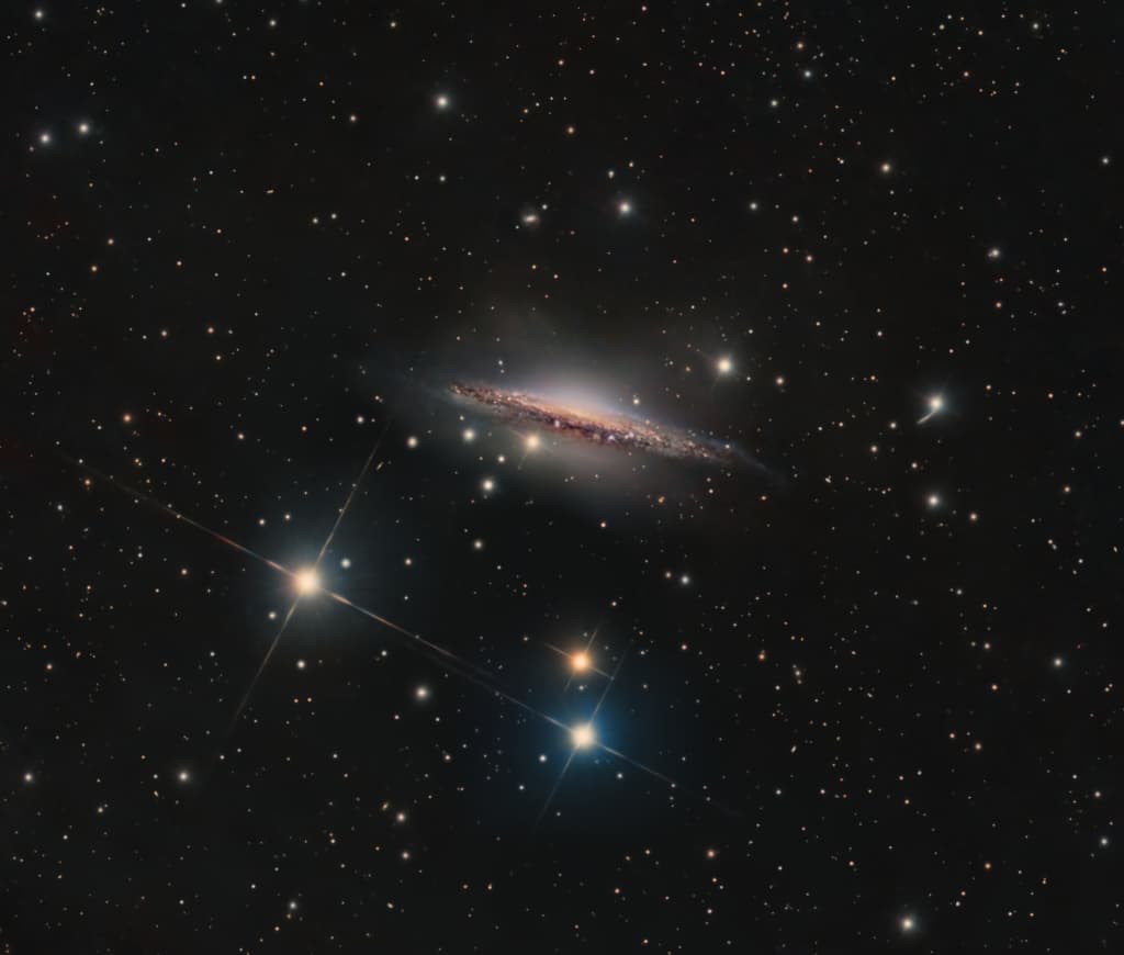 APOD: Portrait of NGC 1055 - March 15, 2024