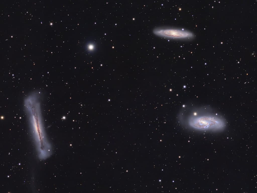 APOD: The Leo Trio - March 21, 2024