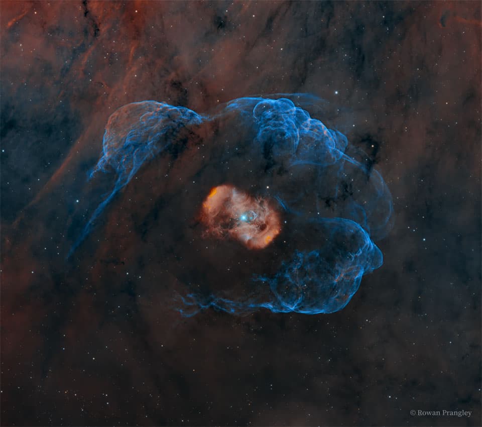 APOD: Dragon's Egg Bipolar Emission Nebula - April 24, 2024