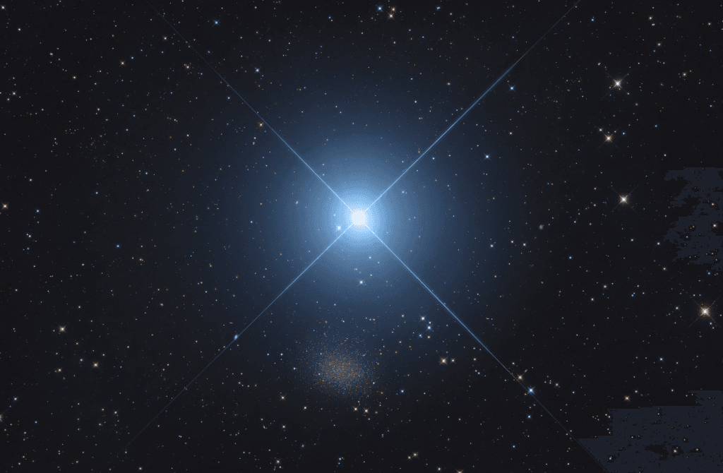 APOD: Regulus and the Dwarf Galaxy - April 26, 2024