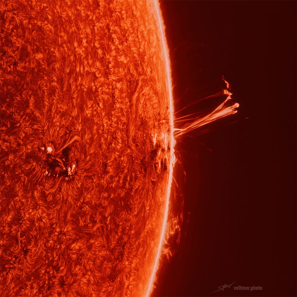 APOD: AR 3664 at the Sun's Edge - May 15, 2024