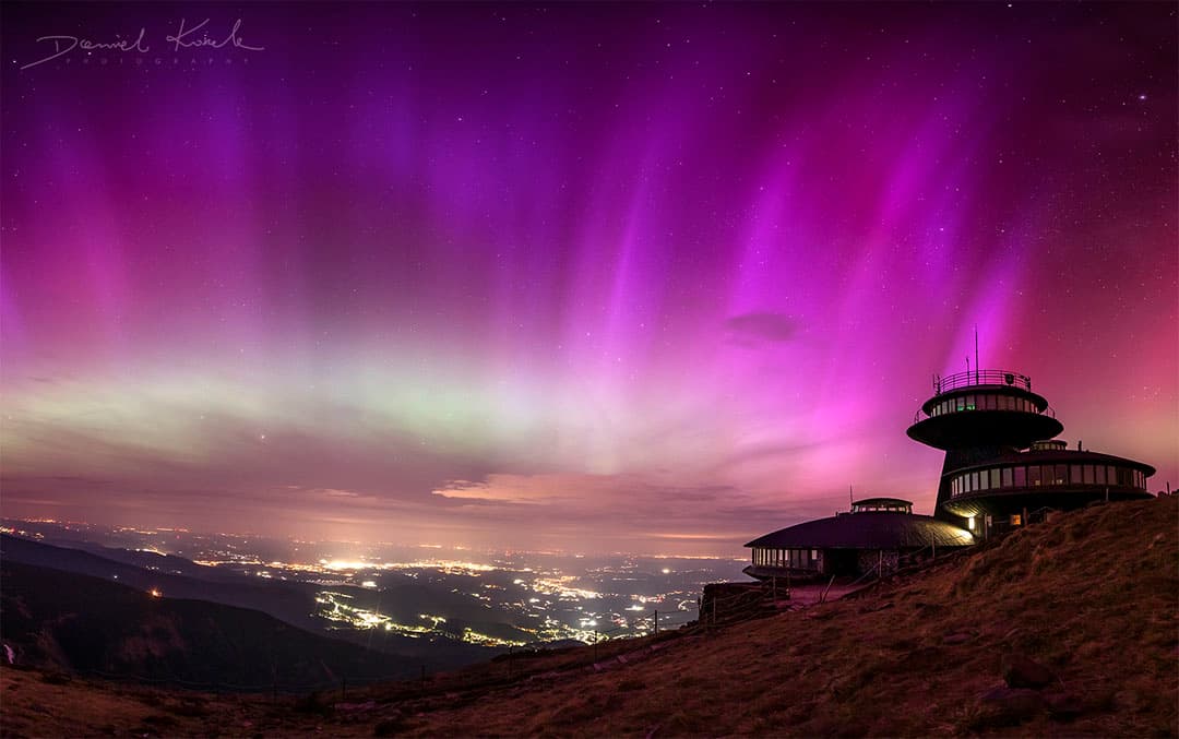 APOD: Aurora over Karkonosze Mountains - June 12, 2024