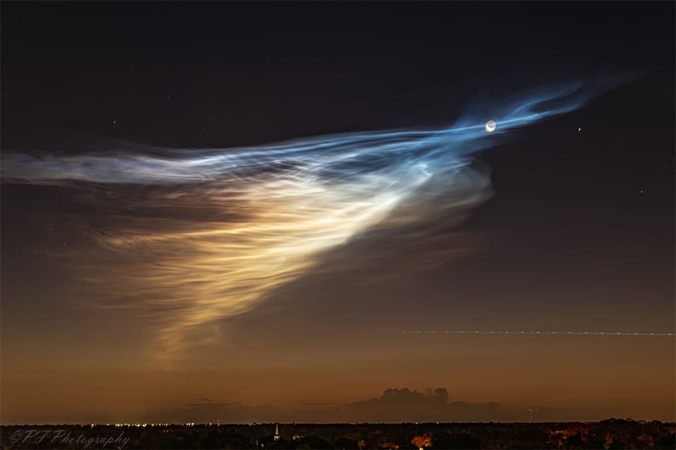 APOD: Noctilucent Clouds over Florida - July 9, 2024