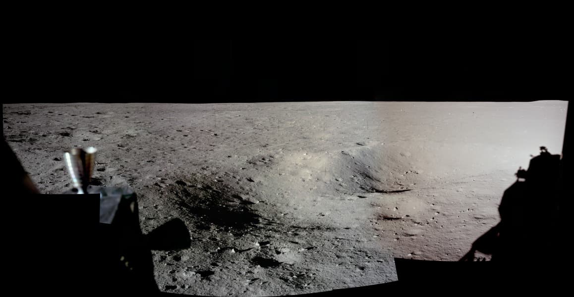 APOD: Apollo 11 Landing Panorama - July 20, 2024