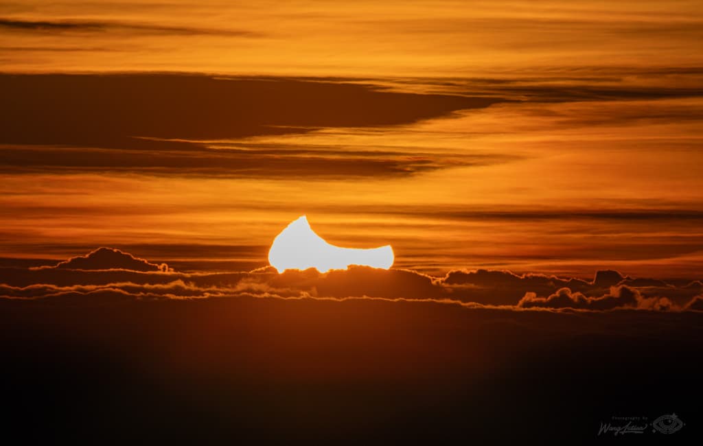 APOD: Eclipse at Sunrise - October 3, 2024