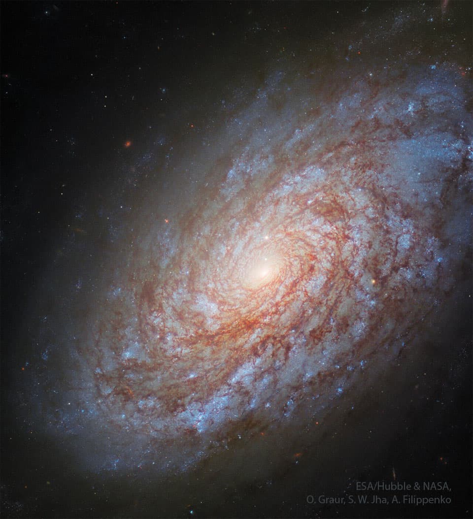 APOD: NGC 4414: A Flocculent Spiral Galaxy - April 7, 2025