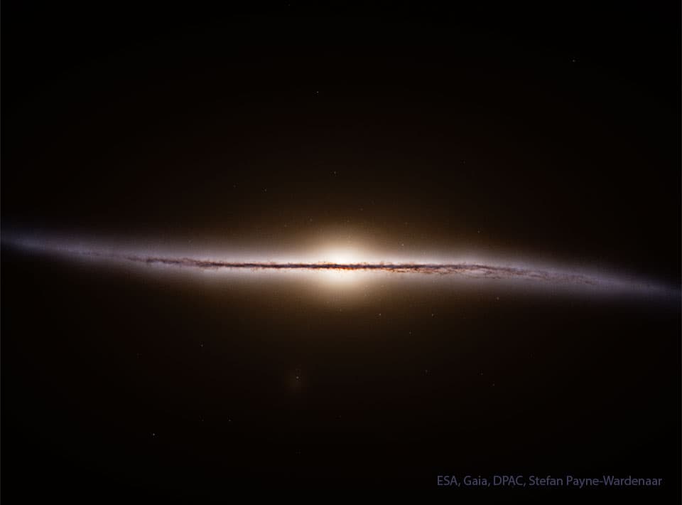 APOD: Gaia Reconstructs a Side View of our Galaxy - May 12, 2025