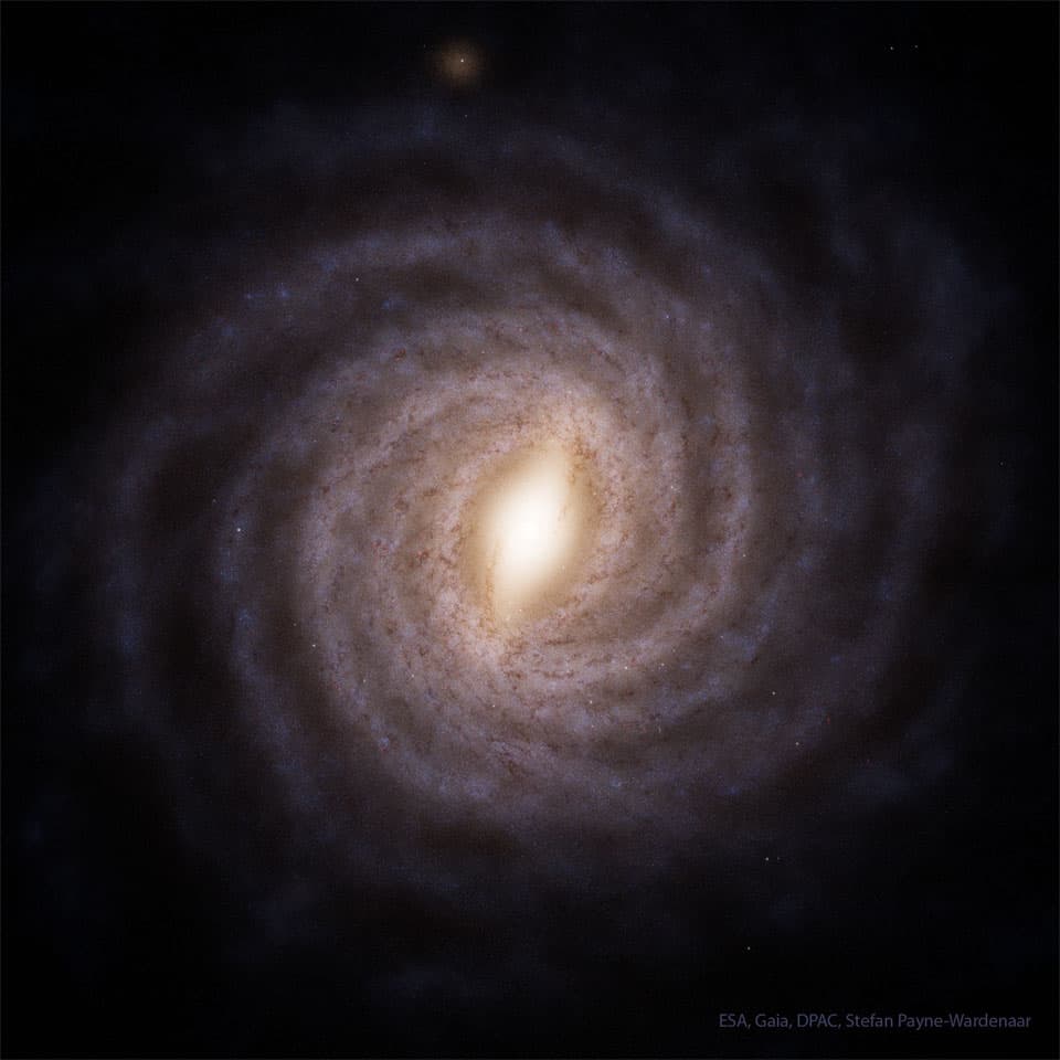 APOD: Gaia Reconstructs a Top View of our Galaxy - May 13, 2025