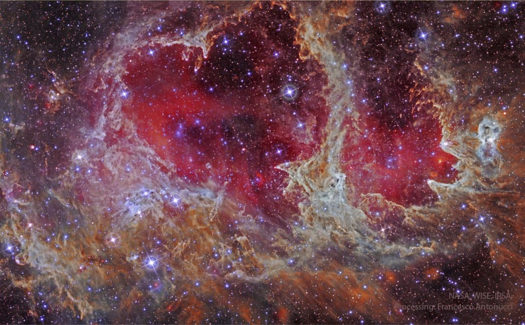 APOD: W5: Pillars of Star Formation - June 23, 2025