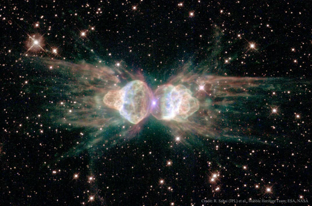 APOD: Planetary Nebula Mz3: The Ant Nebula - July 13, 2025