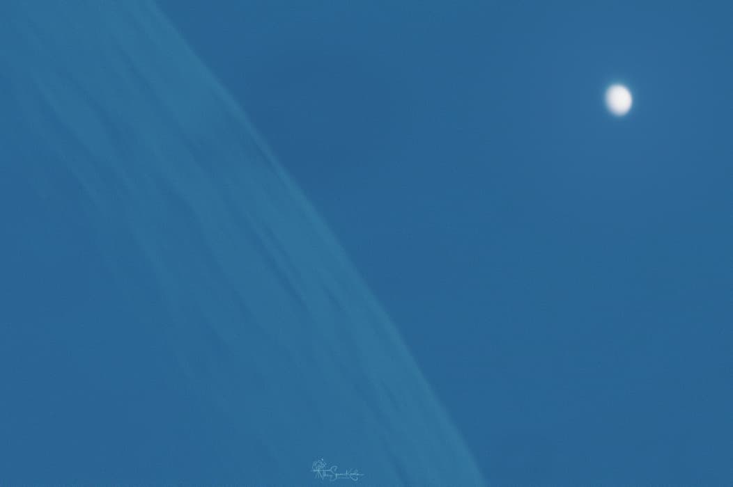 APOD: Gibbous vs Crescent - September 20, 2025