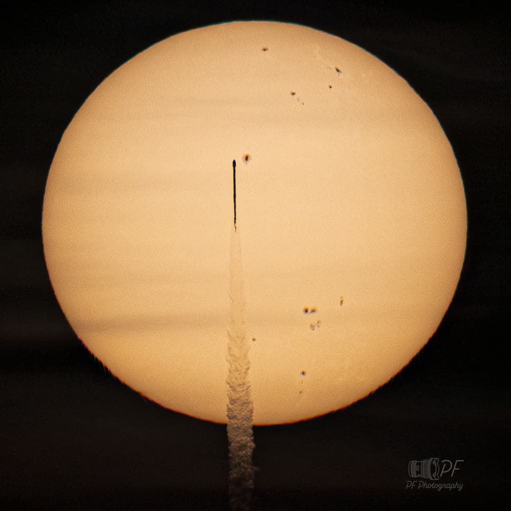 APOD: A Rocket in the Sun - September 27, 2025