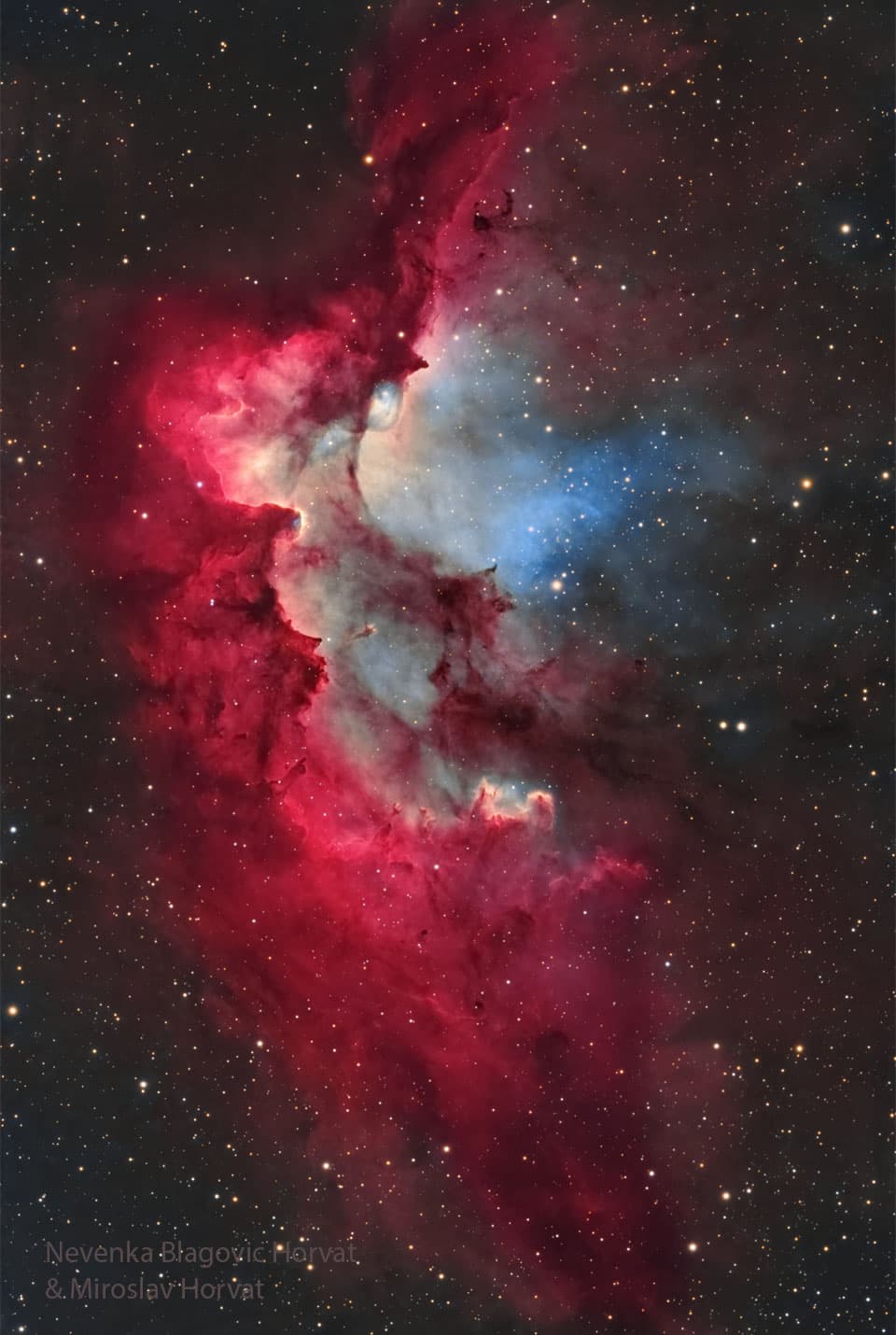 APOD: NGC 7380: The Wizard Nebula - October 8, 2025