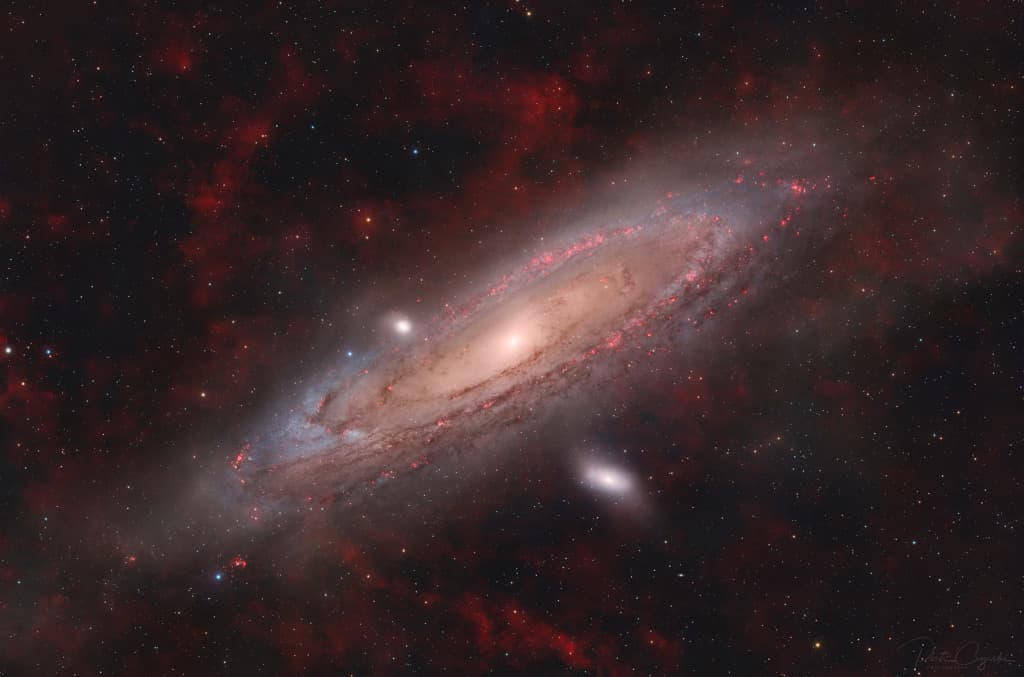 APOD: Andromeda and Friends - November 15, 2025