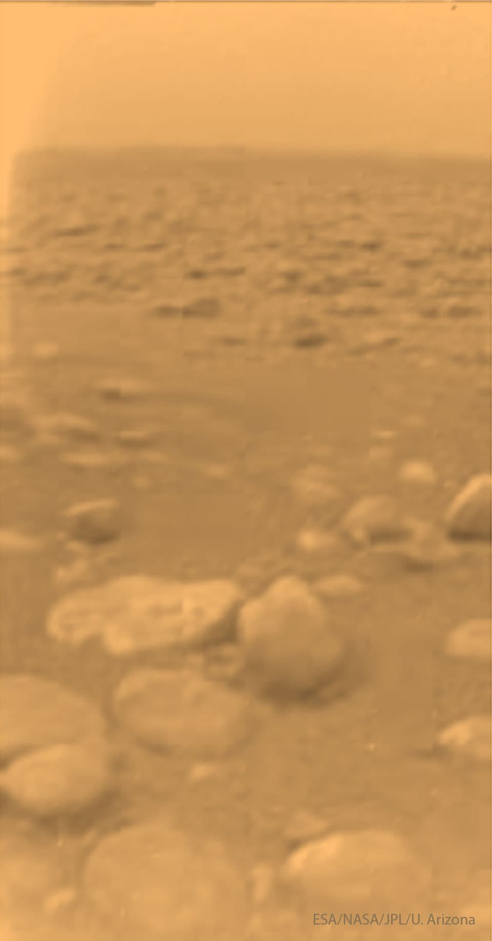 APOD: The Surface of Titan from Huygens - November 30, 2025