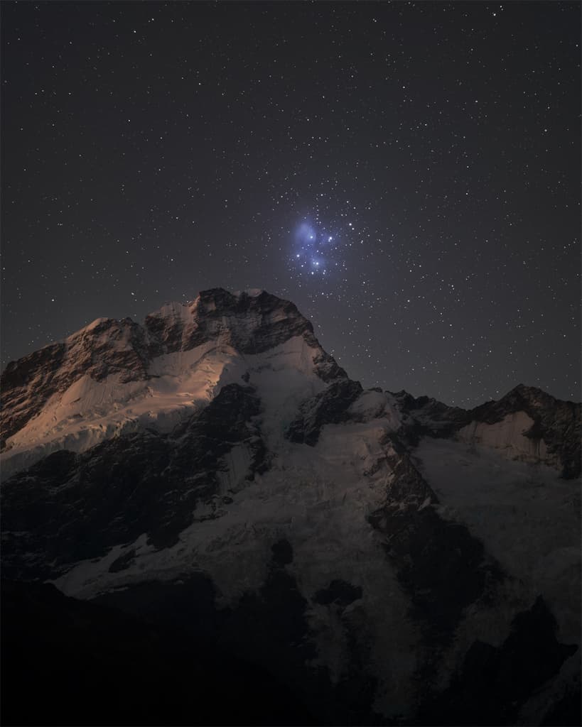 APOD: Pleiades from Planet Earth - November 1, 2025