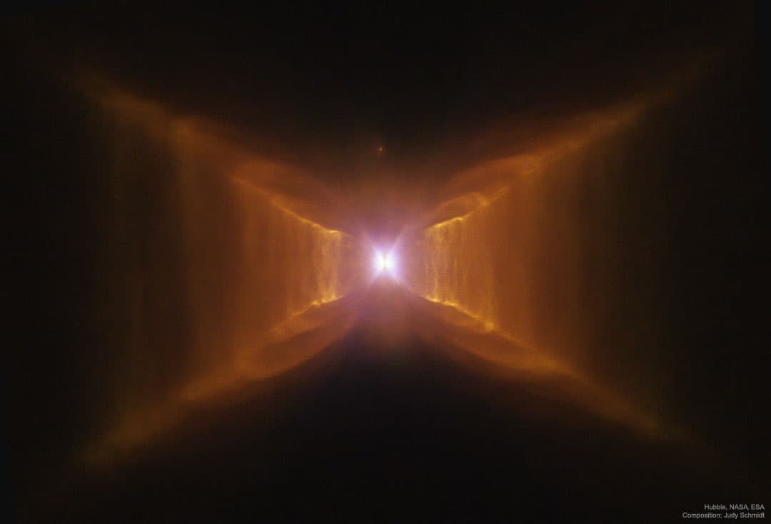 APOD: The Red Rectangle Nebula from Hubble - January 5, 2026