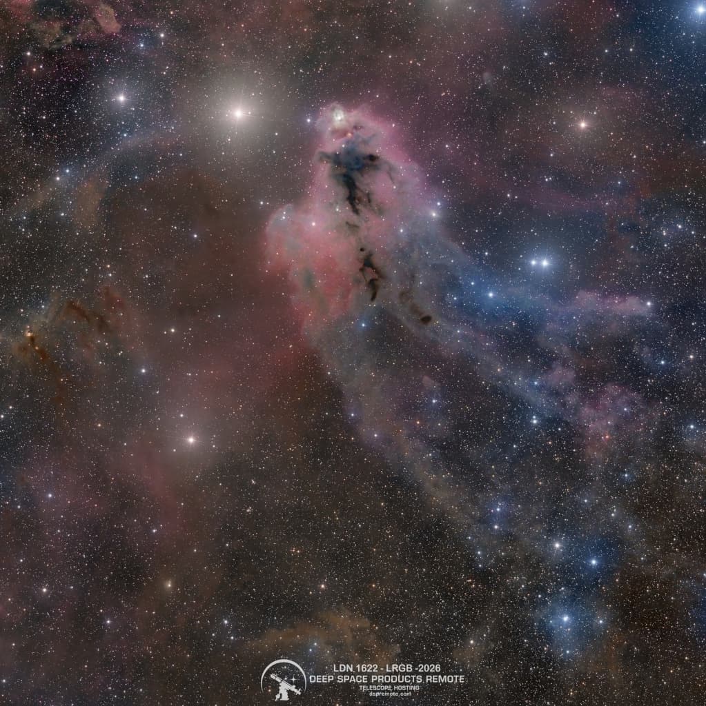 APOD: LDN 1622: Dark Nebula in Orion - January 22, 2026