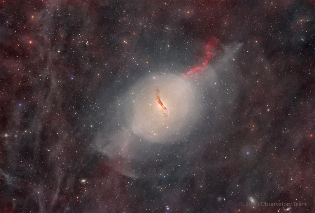 APOD: Peculiar Elliptical Galaxy Centaurus A - March 30, 2026