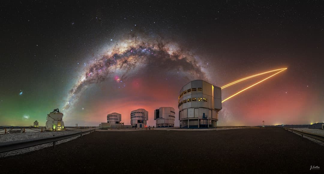 APOD: Sky Glows over Paranal Observatory - March 10, 2026