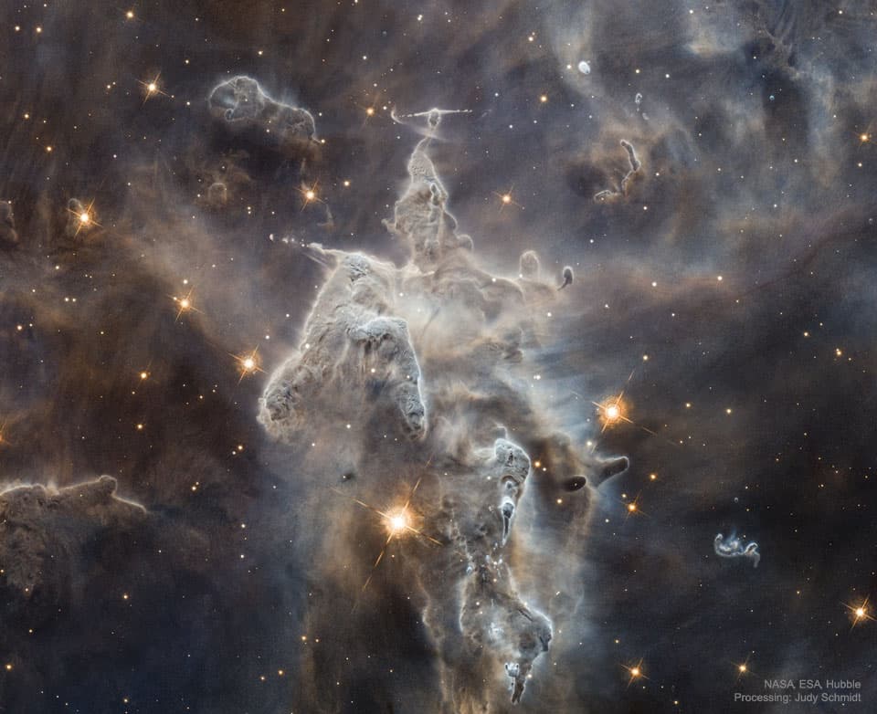 APOD: Mystic Mountain Monster being Destroyed - April 26, 2026