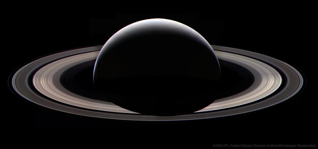 APOD: Saturn at Night - June 1, 2026