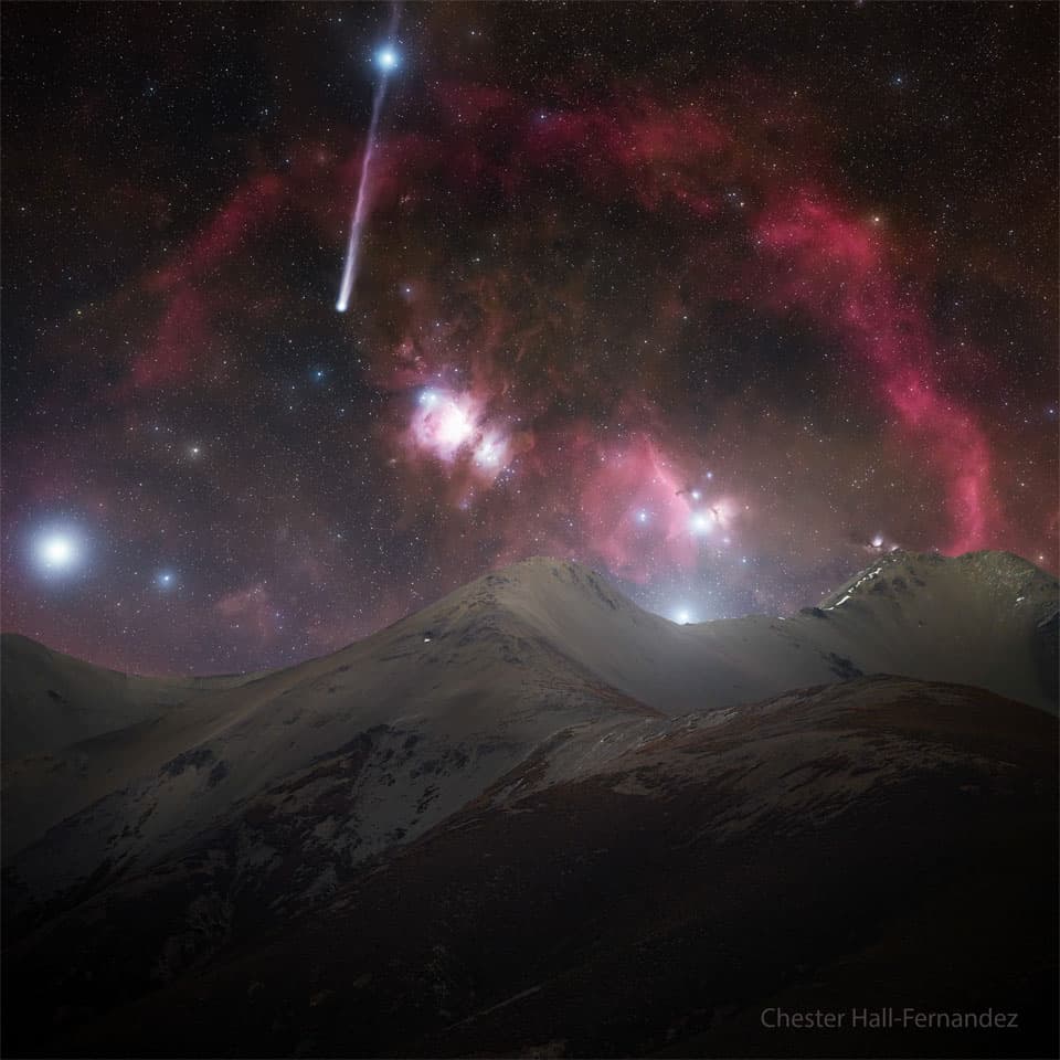 APOD: R3 PanSTARRS: An Orion Comet - May 15, 2026