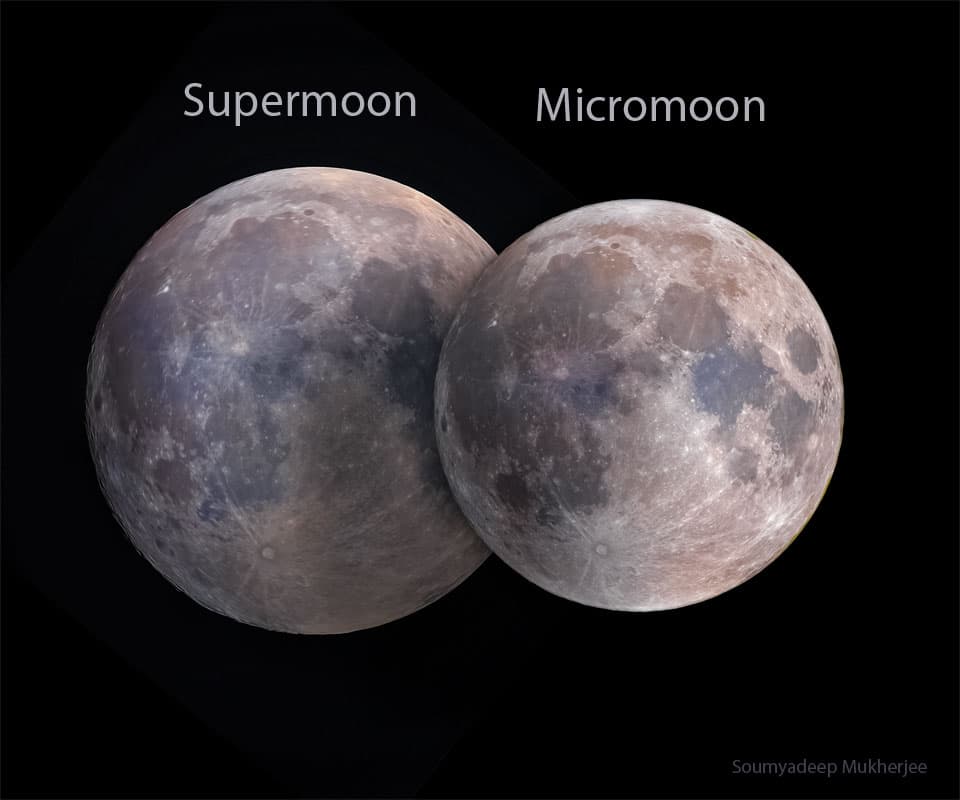 APOD: Supermoon Versus Micromoon - May 30, 2026