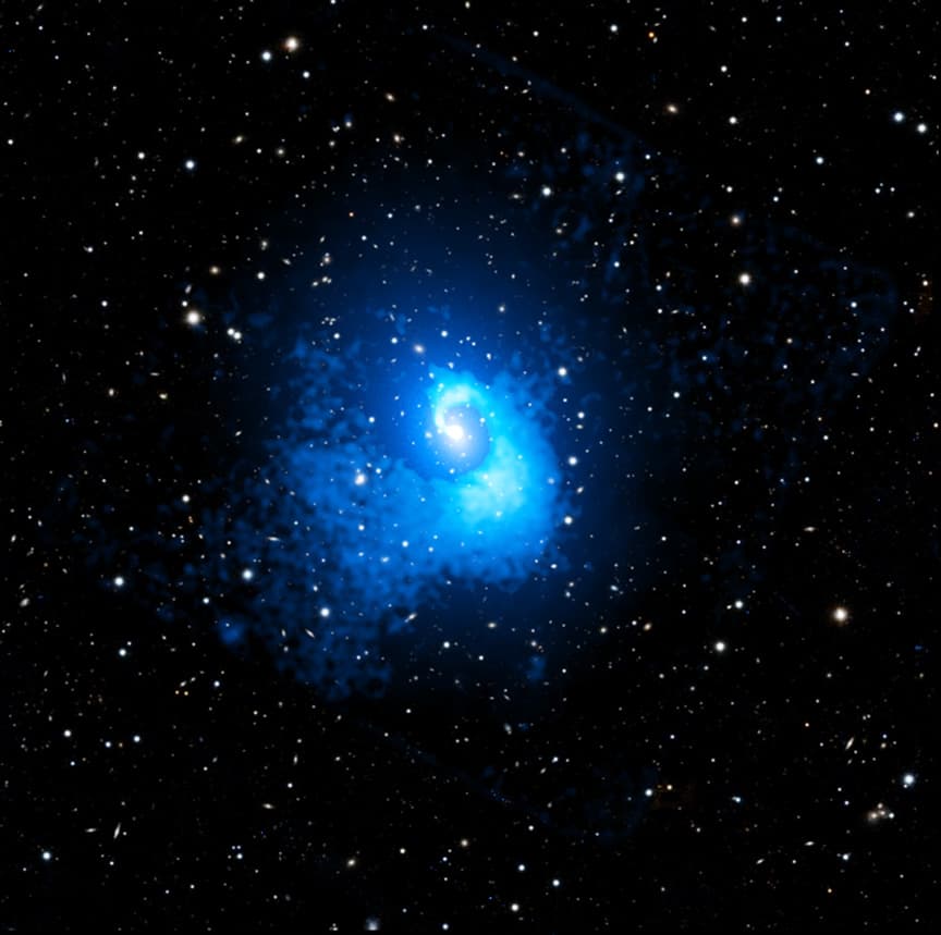 NASA APOD May 21, 2026: A Collision of Galaxy Clusters