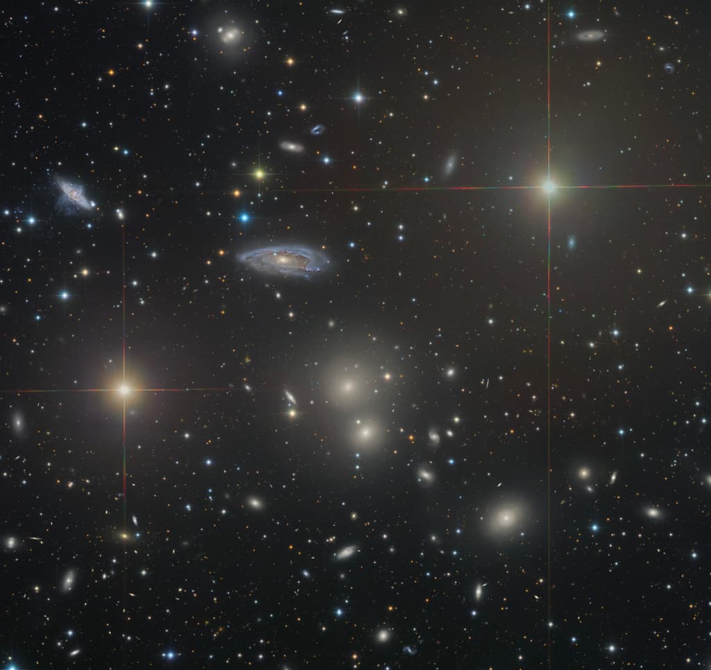 NASA Astronomy Picture of the Day: The Hydra Cluster of Galaxies