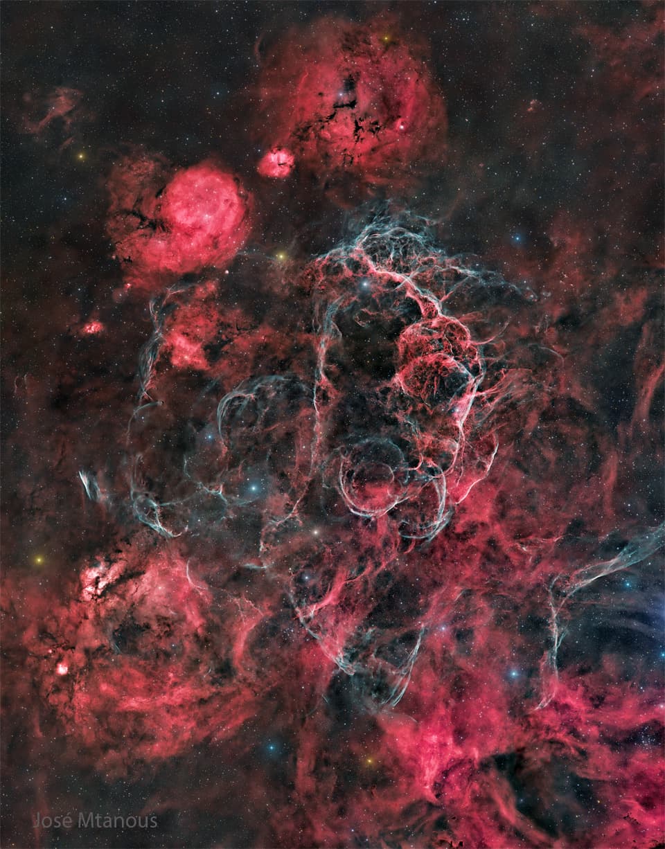 APOD: The Vela Supernova Remnant - June 2, 2026