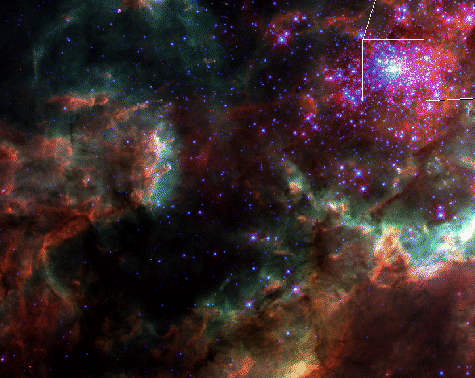 APOD: In the Center of 30 Doradus - October 4, 1997