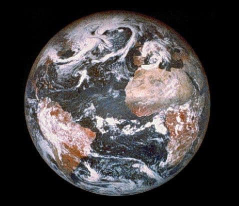 APOD: An Earth Ornament
Credit: - December 25, 1996