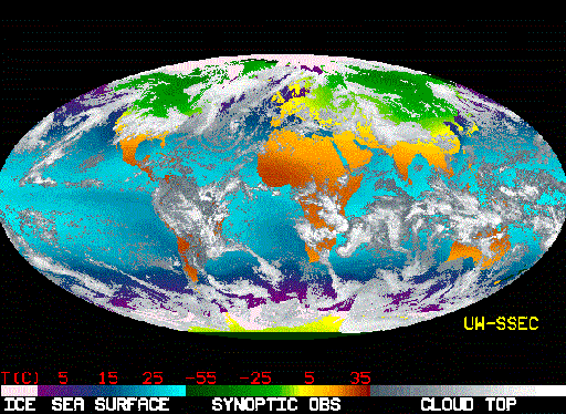 APOD: Earth's Temperature
Credit: - January 30, 1997