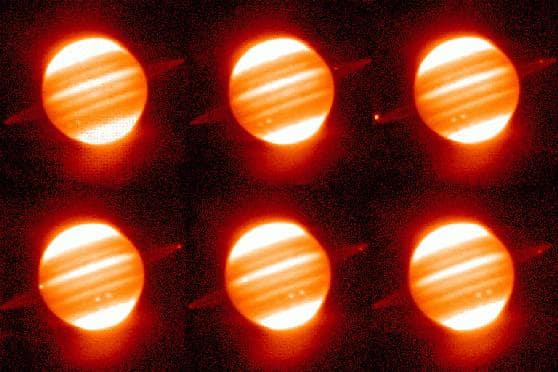 APOD: Running Red Rings Around Jupiter
Credit: - February 5, 1997