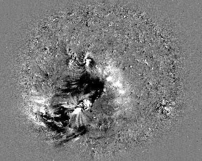 APOD: The Sun Puffs 
Credit: - April 11, 1997