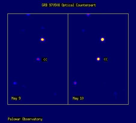 APOD: GRB970508 Delivers Predicted Radio Emission - May 21, 1997
