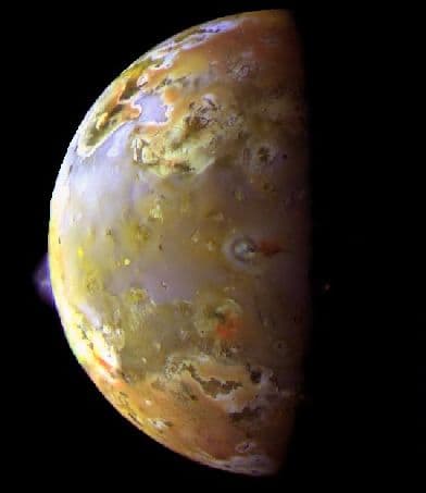 NASA APOD August 18, 1997: Io: The Prometheus Plume