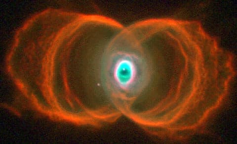 APOD: MyCn18: An Hourglass Nebula - September 14, 1997