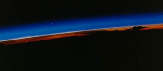 APOD: Venus on the Horizon - June 19, 1999