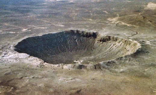 APOD: Barringer Crater on Earth - November 17, 1997