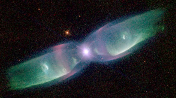 APOD: M2-9: Wings of a Butterfly Nebula - December 27, 1998