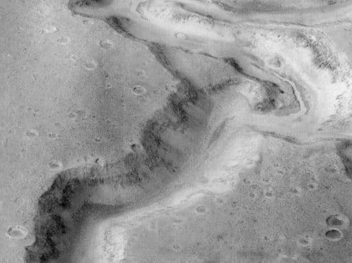 APOD: A Martian River Bed? - February 5, 1998