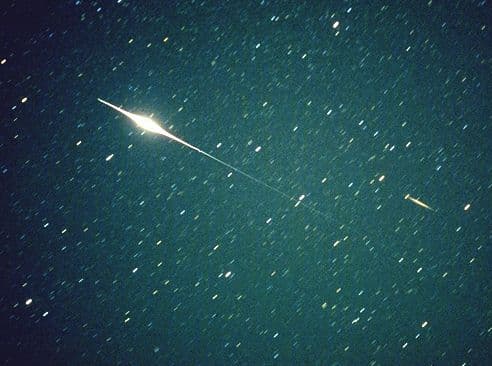 APOD: Iridium Flare - April 2, 1998