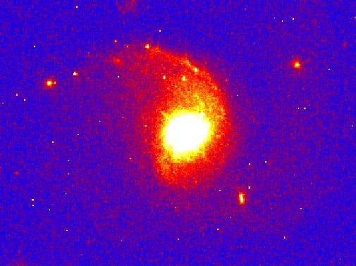 APOD: Quasar in an Elliptical Galaxy - April 9, 1998