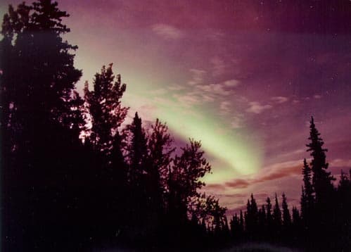 NASA APOD May 5, 1998: Aurora at Midnight